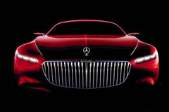 迈巴赫全新概念车预告图 8月18日将发布