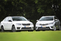 殊途同归 斯柯达明锐对比丰田卡罗拉