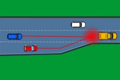 直接汇入第二车道，是不是找死的节奏？