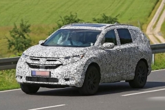 本田新CR-V谍照 1.5T发动机/增7座版