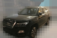 说变脸就变脸 长安全新CS95最新实车谍照