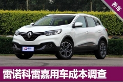 科雷嘉养车0.96元/公里 保养贵套餐划算