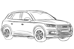 不用等巴黎车展了新一代奥迪Q5长这样