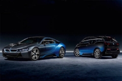 宝马i3/i8概念车亮相巴黎 渐变车身配色