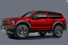 福特推美式肌肉大SUV 竞争Jeep牧马人