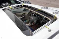 汽车漏水？注意很可能是天窗惹的祸！