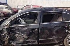 以迈腾为例，翻新车是如何修补A/B柱的