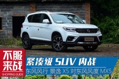 紧凑级SUV内战 风行景逸X5对风度MX5