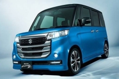 铃木发布新款Spacia官图 外观更另类