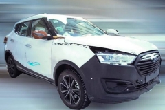 汉腾全新SUV谍照 定位或低于汉腾X7