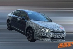 曝新款东风雪铁龙C5谍照