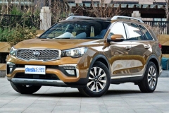 豪华又亲民的7座SUV 起亚KX7实拍