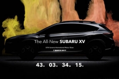 新一代斯巴鲁XV预告图发布 3月7日首发