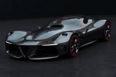 阿尔法罗密欧超跑概念车 浮夸的艺术