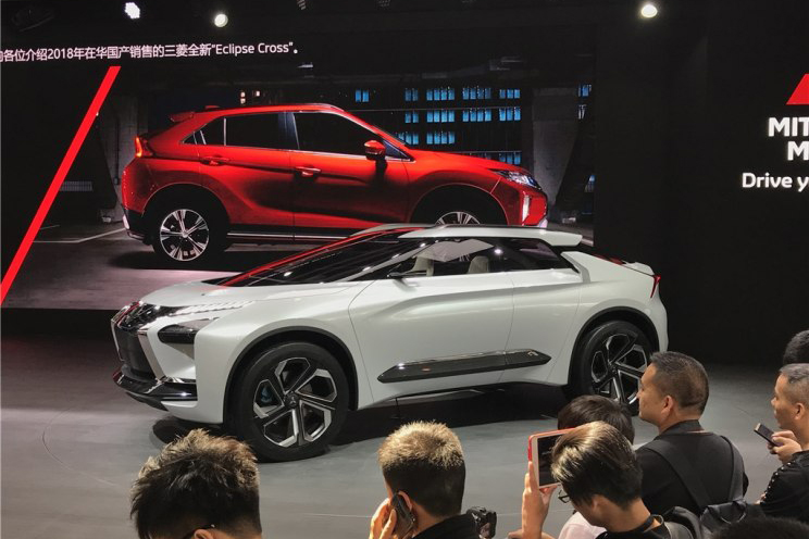 2018北京车展：三菱e-EVOLUTION概念车亮相