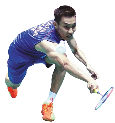 李宗伟感叹与林丹的比赛打一场少一场。本版图片/Osports