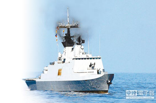 台“海巡署”及昨启动护渔行动,海军派遣包括拉法叶舰在内的军舰护渔。(本报资料照片)图片来源:台湾《中时电子报》