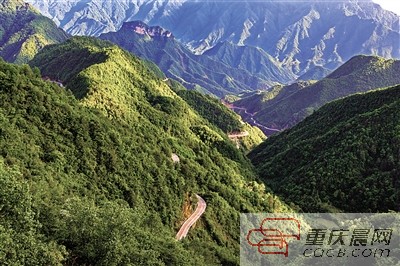 城口县生态效益逐步显现。 王代军 摄