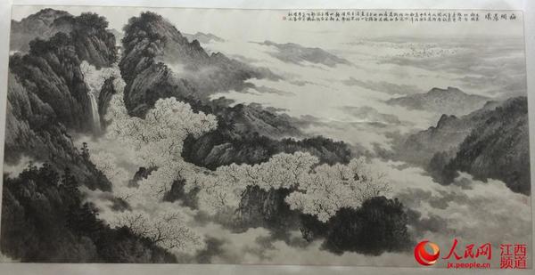 赣鄱山水入画来大型采风写生作品展部分作品