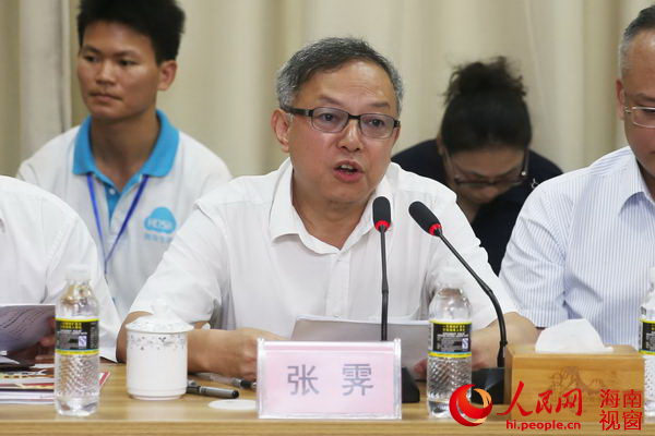 海口市秀英区委书记张霁讲话