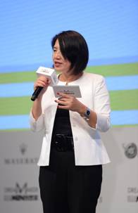 赫斯特媒体广告集团中国区首席执行官杨玟女士致辞