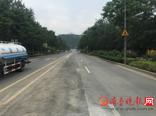 济南旅游路、转山西路施工完成交通恢复(图)