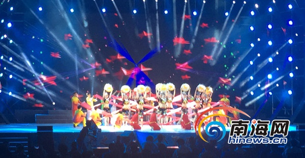 第五届“大海歌曲”电视大奖赛总决赛现场。南海网记者 徐静涵 摄