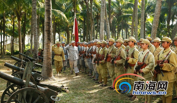 　　大型史诗电视连续剧《天涯浴血》剧照。