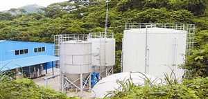 生物催化发酵产沼单元。