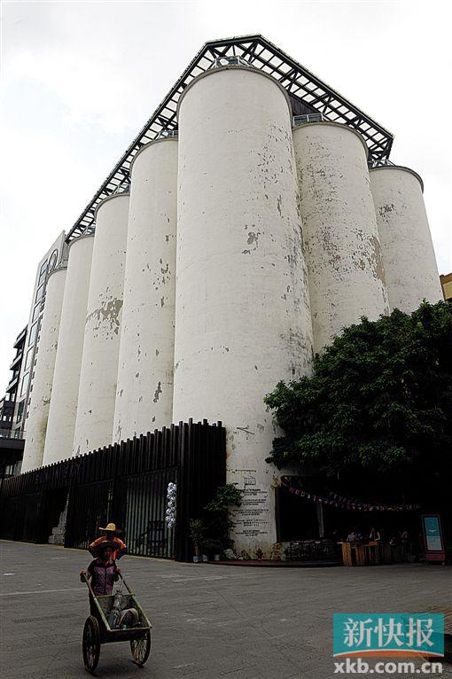 ■麦芽仓是代表珠啤的标志性建筑。