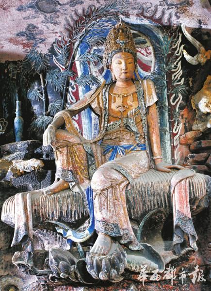 国家级文保单位——安岳毗卢洞石刻造像。