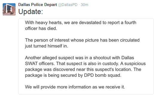 达拉斯警局声明