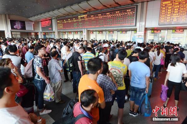 受台风尼伯特影响 南昌铁路局停运旅客列车3