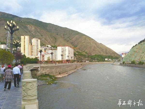 宁静的金川县城当年曾是藏清两军血战之地。