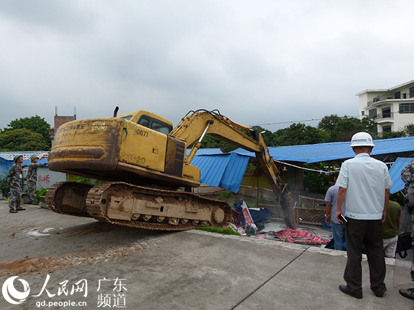 从化清拆违建农家乐2400平方米 保护广州母亲河