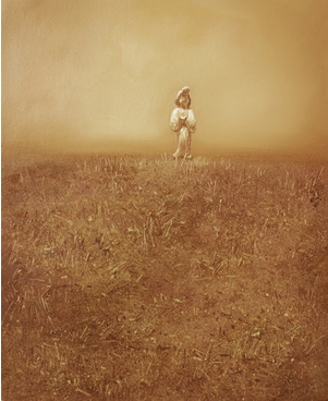 《孤独系列-佳人醉》 布面油画 40cmx50cm2015