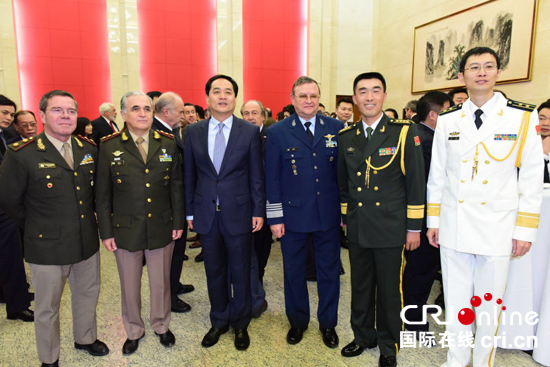中国驻阿根廷大使馆举行八一建军节招待会