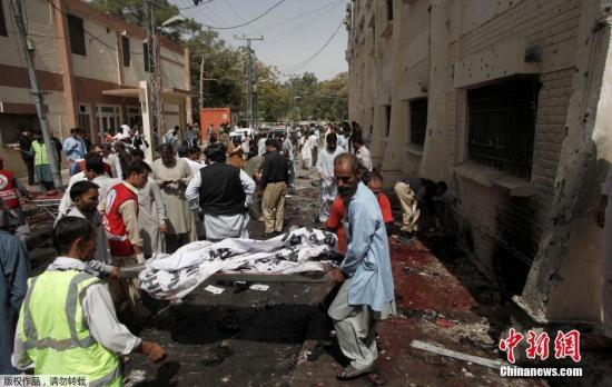 巴基斯坦医院遭袭至少70人亡 潘基文发表声明谴责