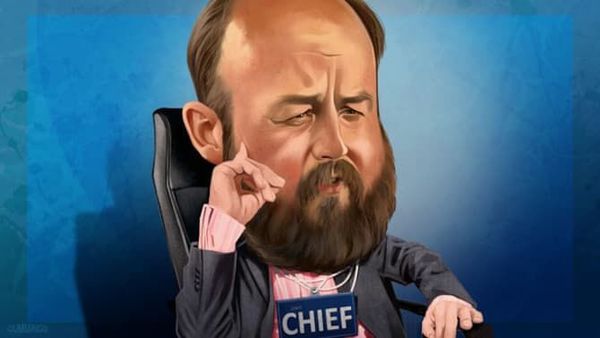特雷莎?梅的联席幕僚长尼克?蒂莫西漫像