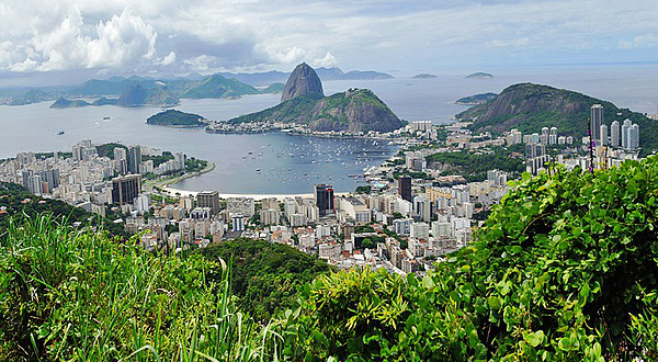 资料图片：巴西里约全景照。（图片来源于网络）