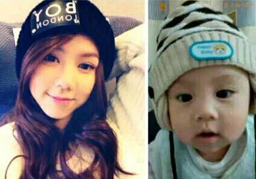 　　圆圆的眼睛嘟嘟嘴，如果想知道邓紫棋小时候长啥样，看右图~