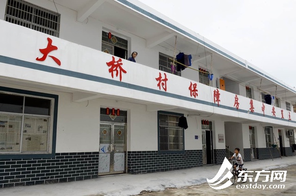 图片说明:图为大桥村保障房集中安置点。