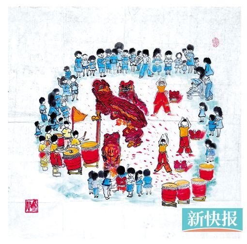 ■作者郑盈 2015广东青少年书画大赛获奖作品