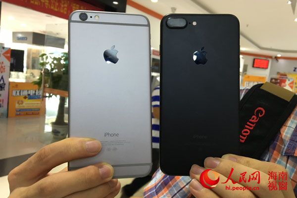 海南联通iPhone7海口首发 果粉 购机热情高
