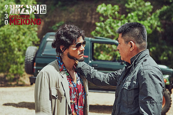 《湄公河行动》中,主演彭于晏、孙淳有出色表现。 片方供图 华龙网发