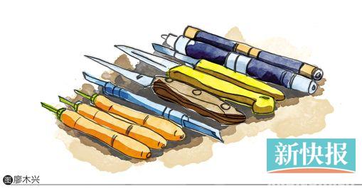 ●用于皂雕的工具包括切刀、L形刀、U形刀、圆管刀、拉线刀、波浪铲刀等。