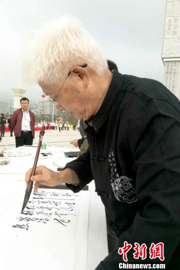两岸书法名家齐聚贵州印江共享文化盛宴