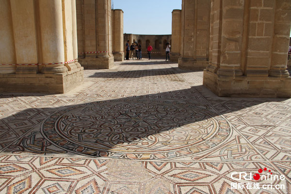 希沙姆宫殿的马赛克地板（摄影 孙伶俐）