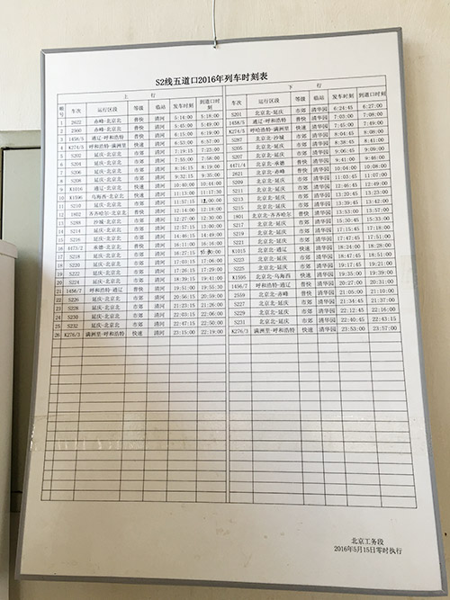 每日从五道口经过的列车多达20余次。 人民网 鲍聪颖摄