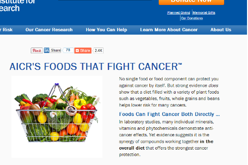 美国癌症研究所推荐13种抗癌食物 第一种你天天在吃
